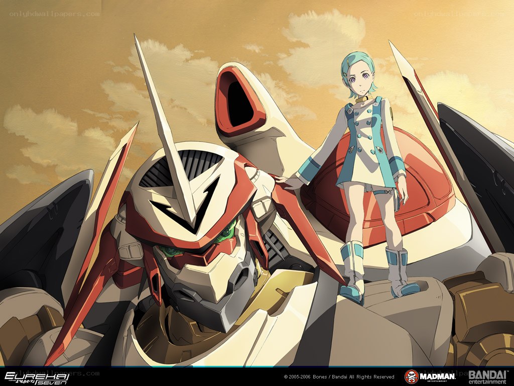 Eureka Seven mecha and pilot