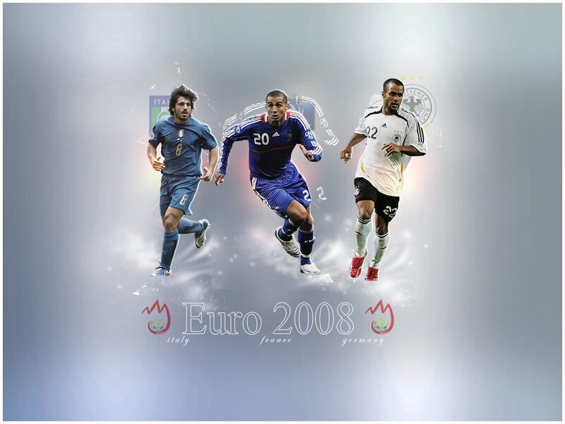 Euro 2008 football players