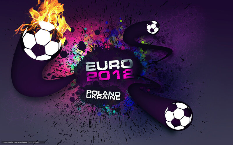 Euro 2012 football art