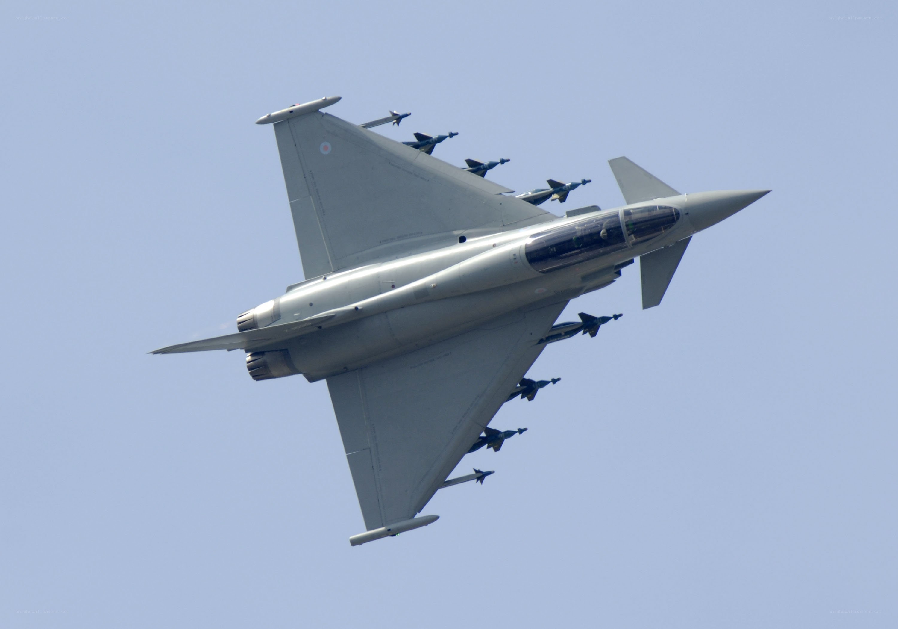 Eurofighter Typhoon in flight