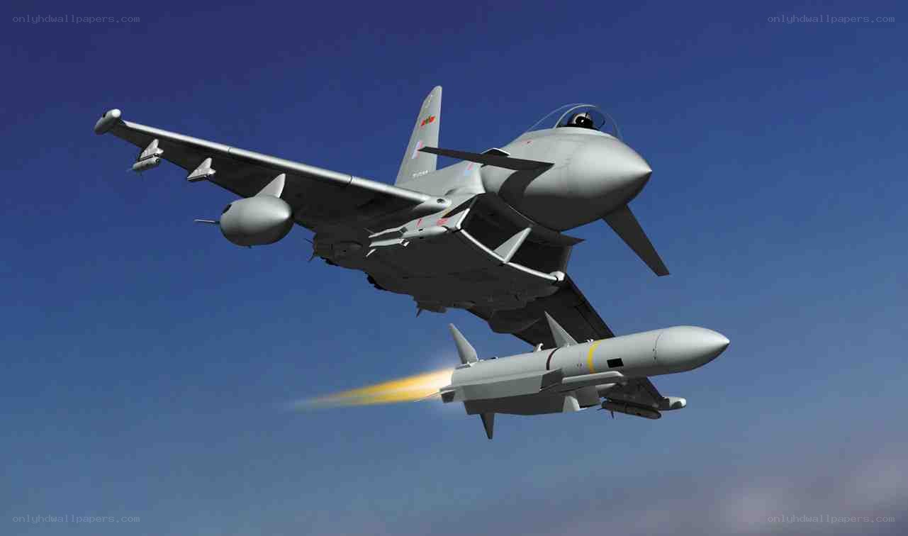 Eurofighter Typhoon in flight