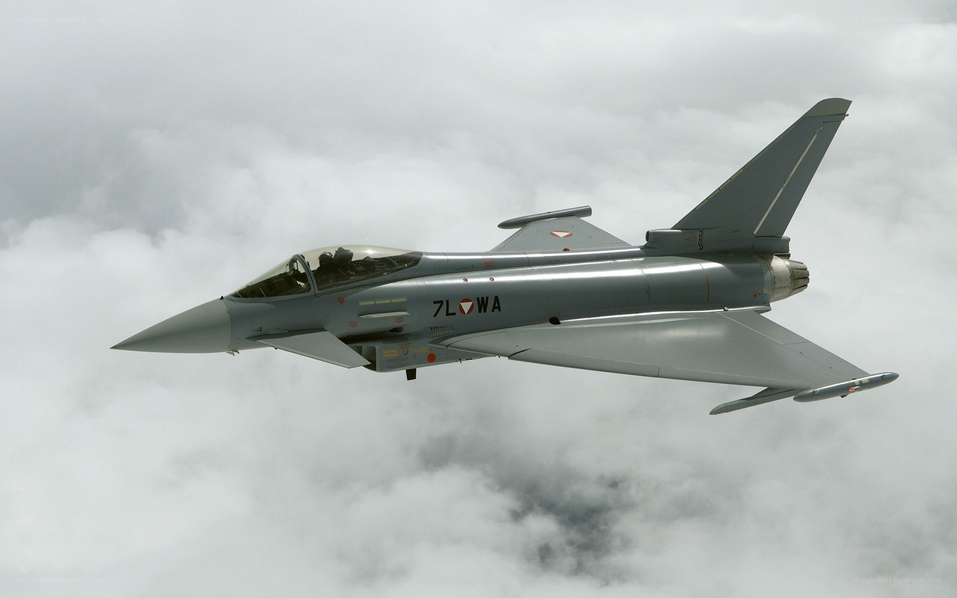 Eurofighter Typhoon in flight