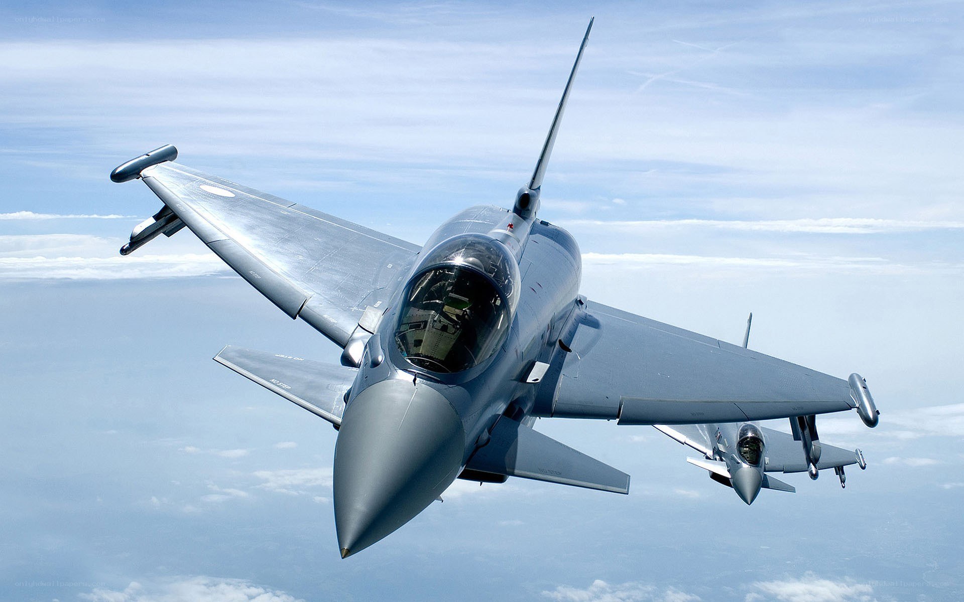Eurofighter Typhoon in flight