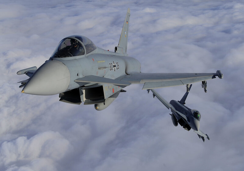 Eurofighter Typhoon in flight