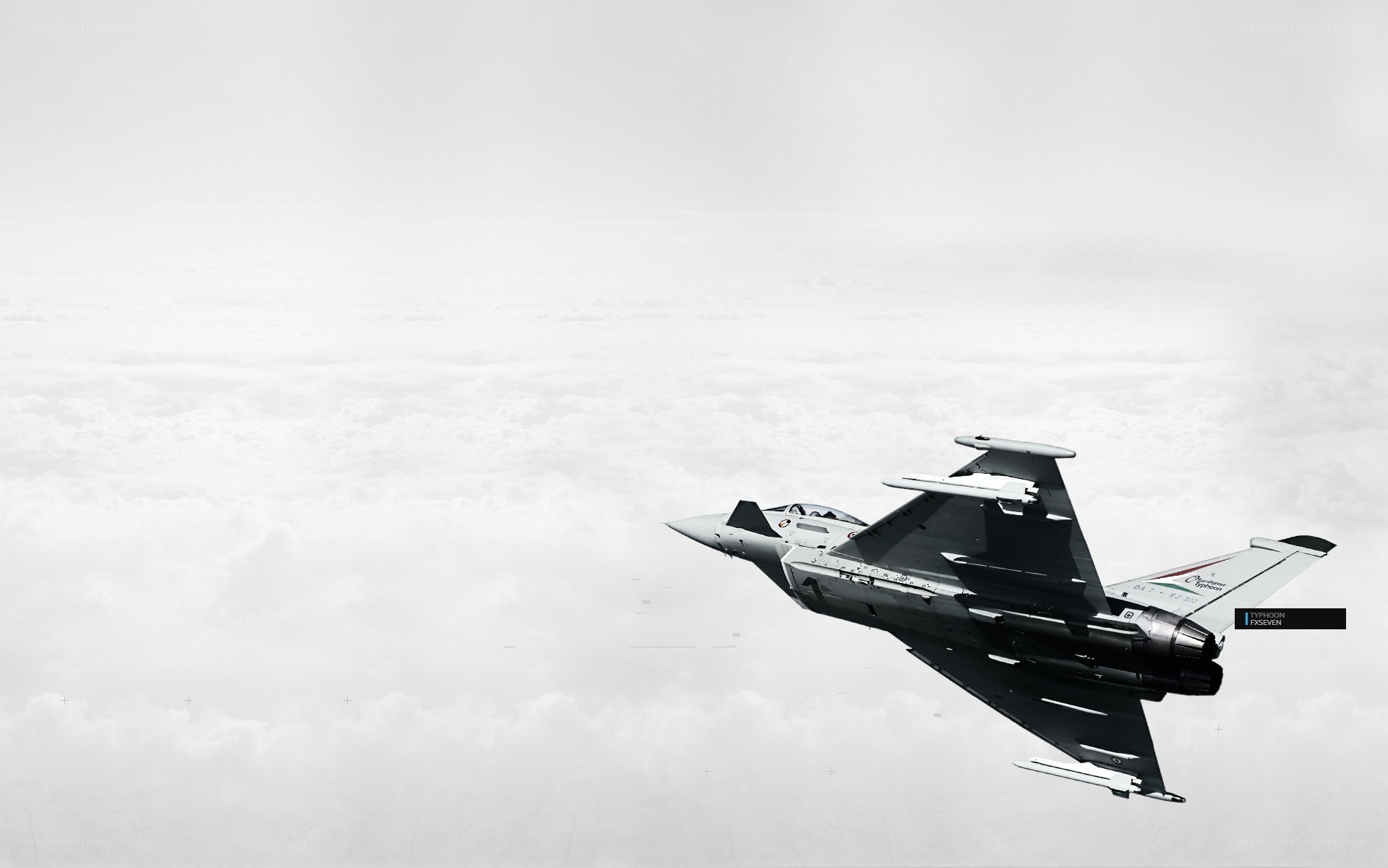 Eurofighter Typhoon in flight
