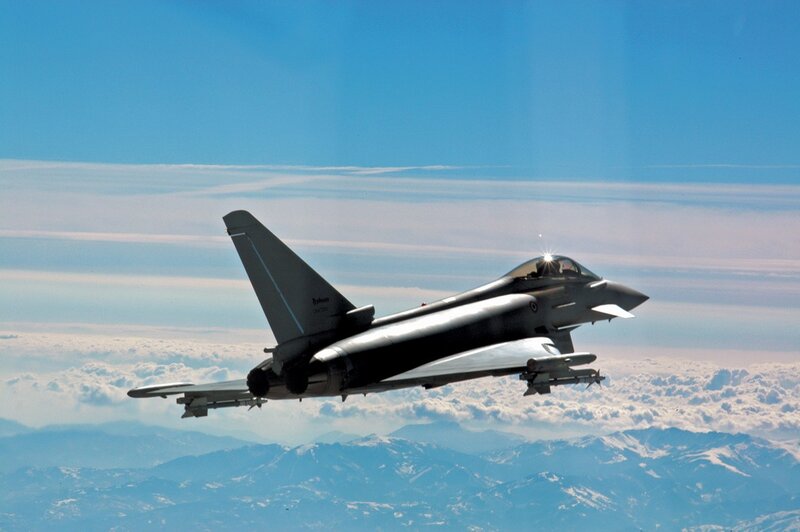 Eurofighter Typhoon in flight