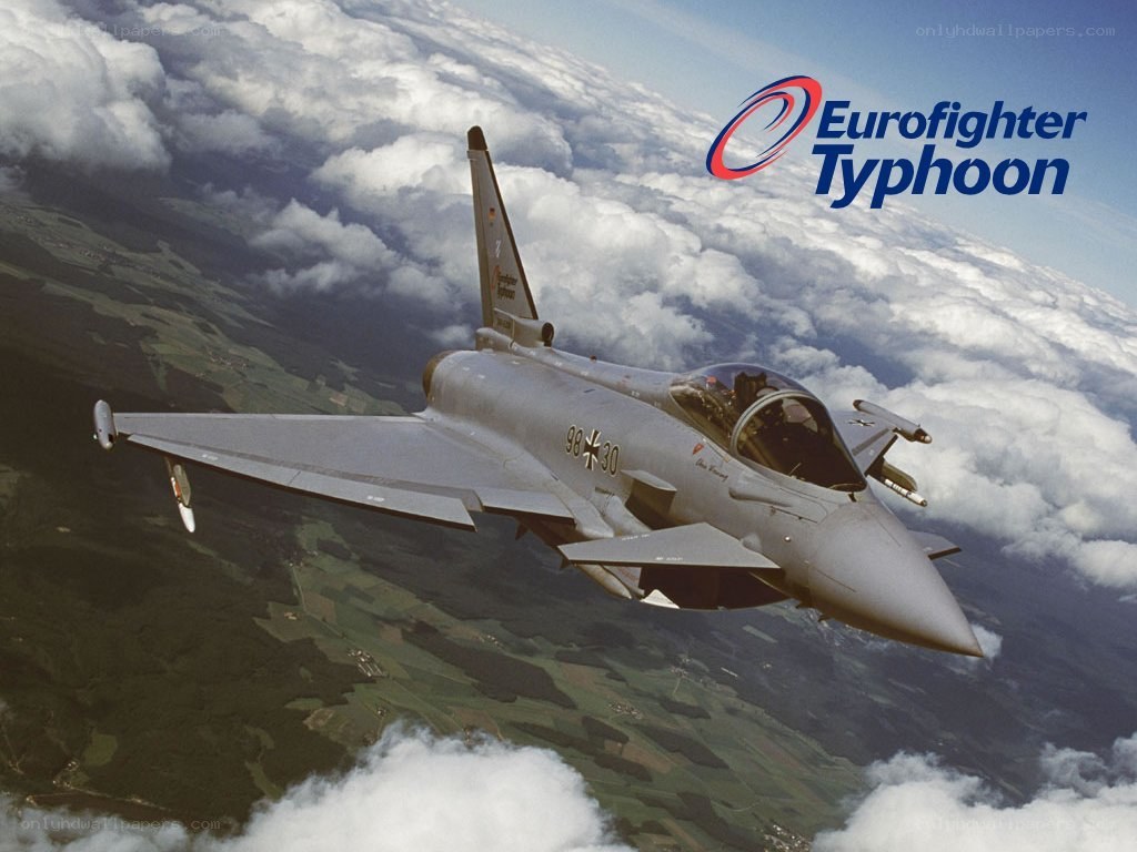 Eurofighter Typhoon in flight