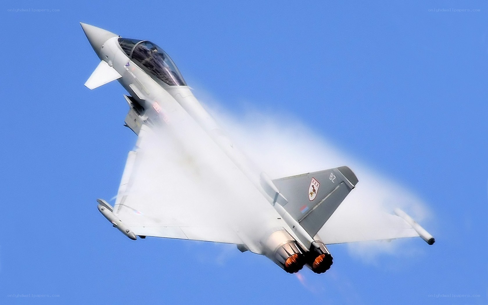 Eurofighter Typhoon in flight