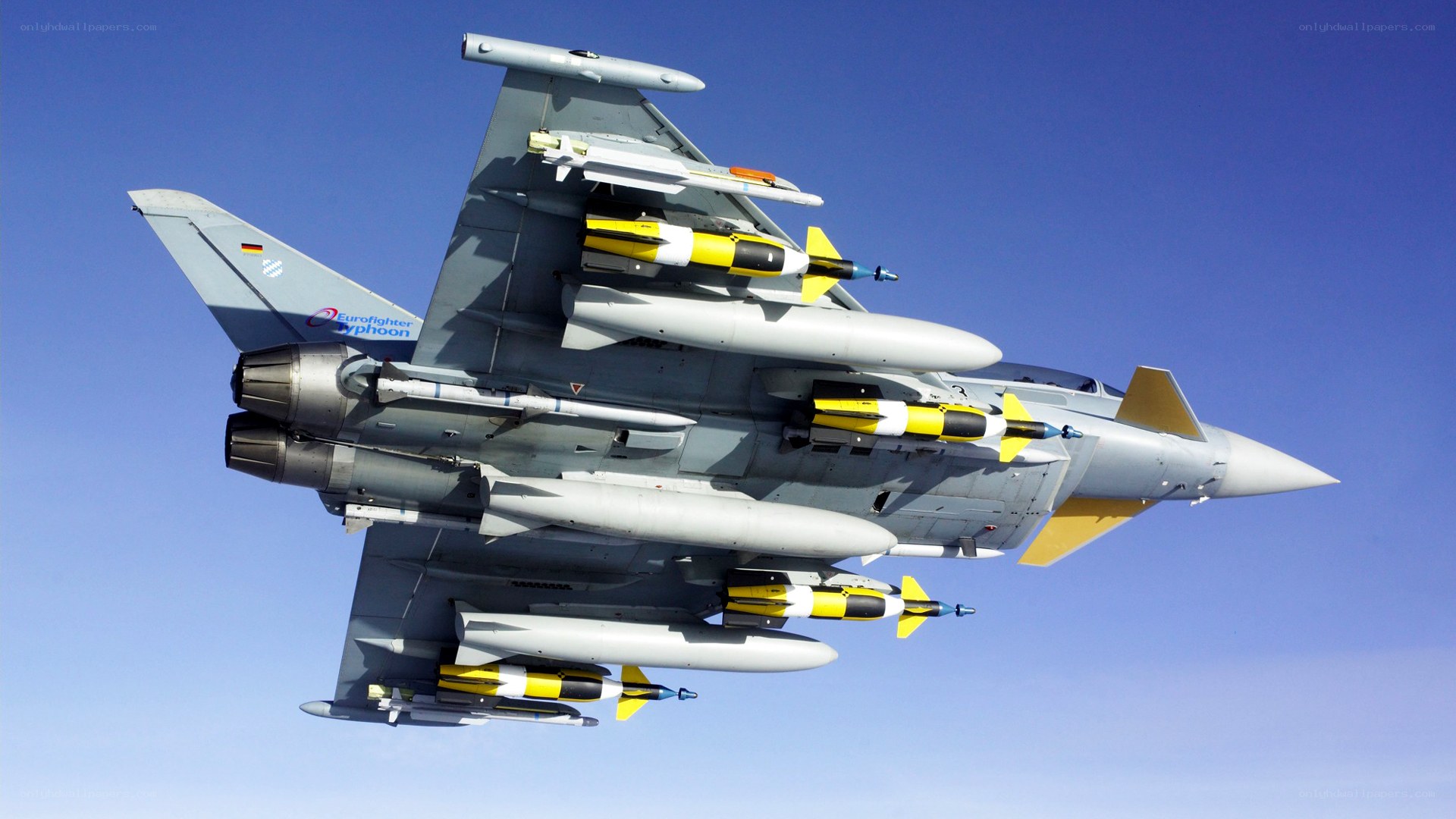 Eurofighter Typhoon in flight