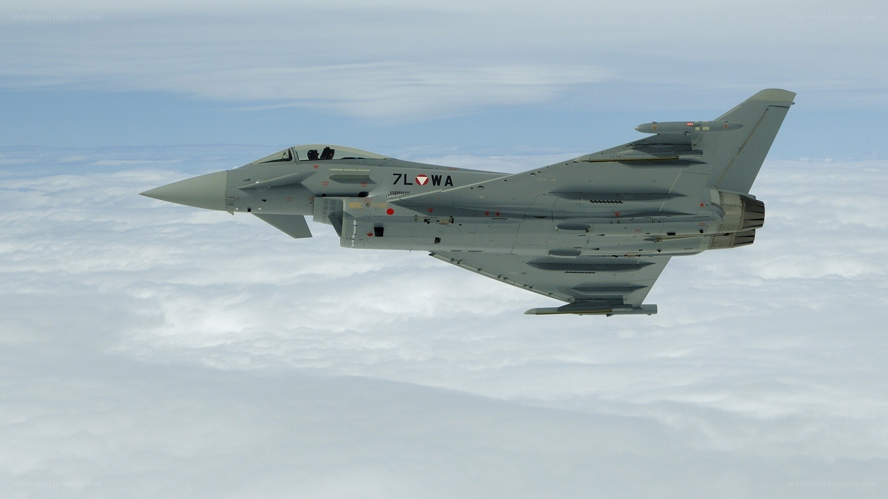 Eurofighter Typhoon in flight