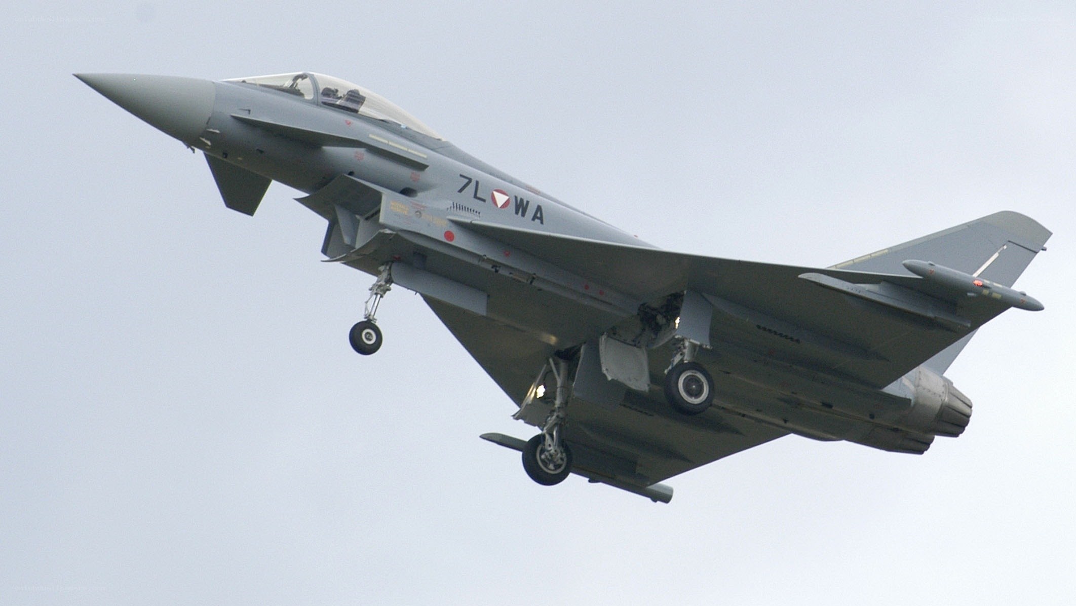 Eurofighter Typhoon in flight