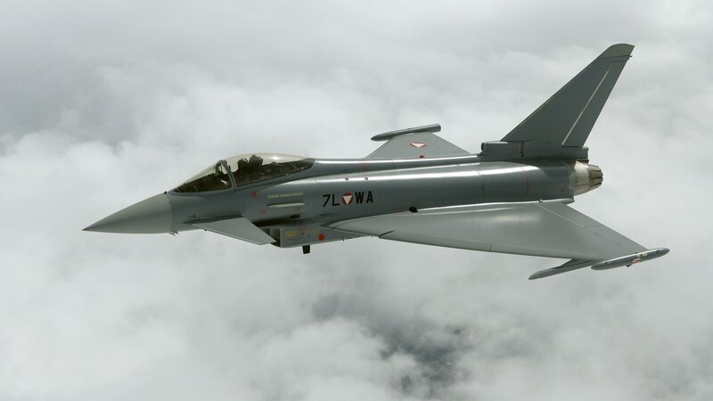 Eurofighter Typhoon in flight