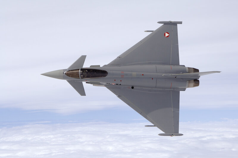 Eurofighter Typhoon Jet — Gray, Serene