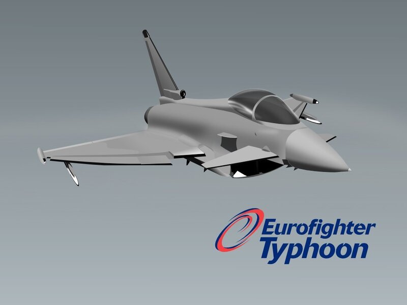 Eurofighter Typhoon jet