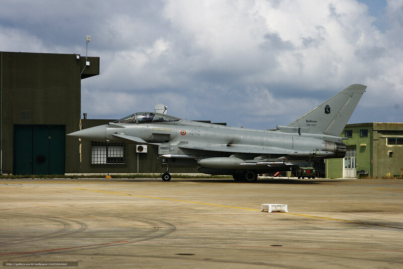 Eurofighter Typhoon on tarmac