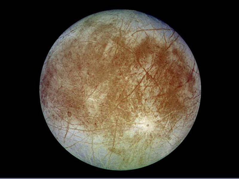 Europa moon surface