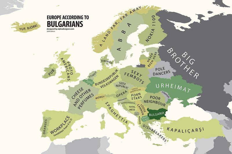 Europe according to Bulgarians