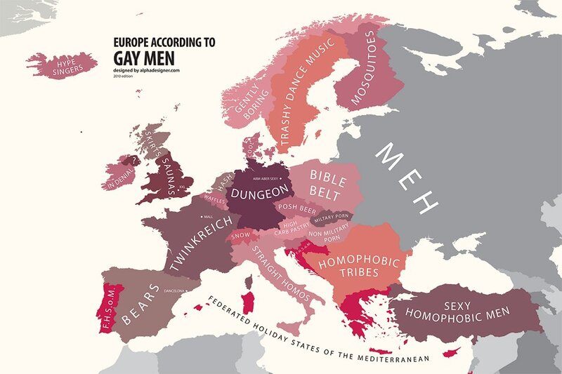 Europe According to Gay Men