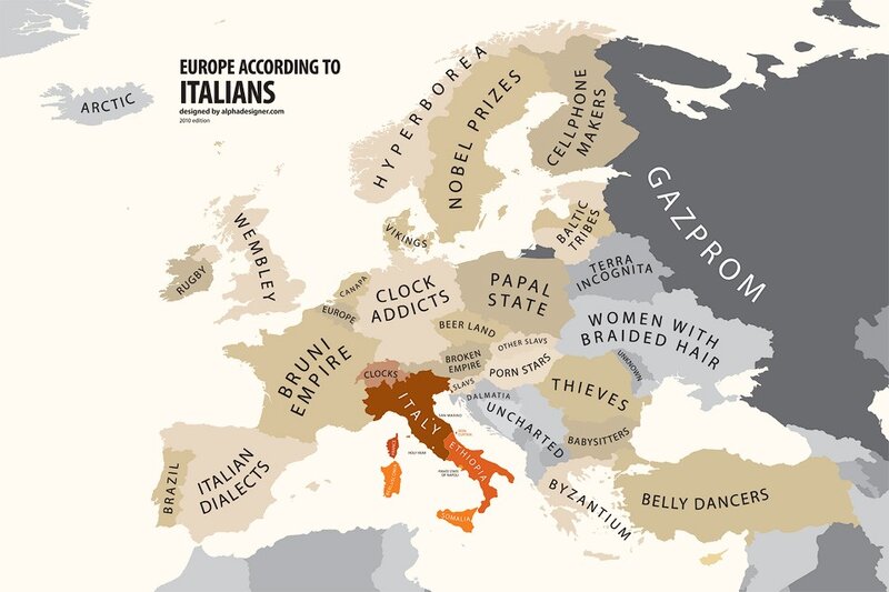 Europe According to Italians