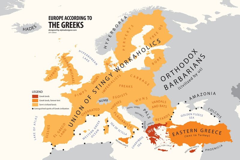 Europe According to the Greeks