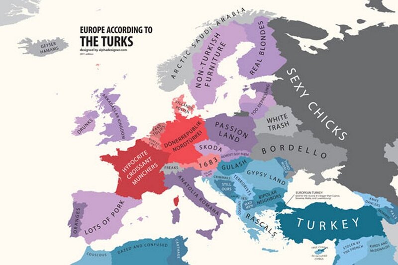 Europe according to the Turks