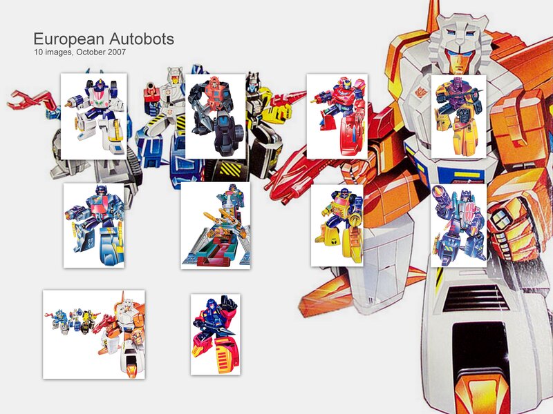 European Autobots collection