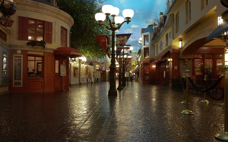 European-style indoor street