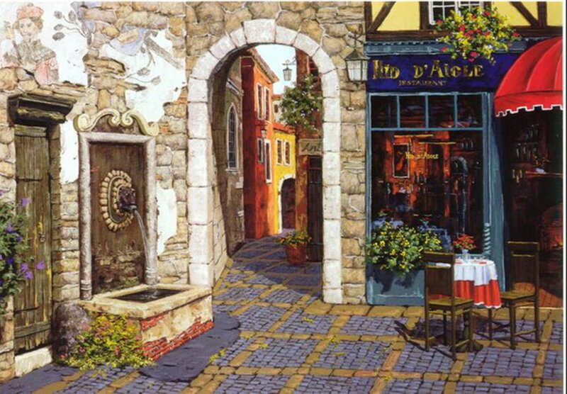 European Town Square