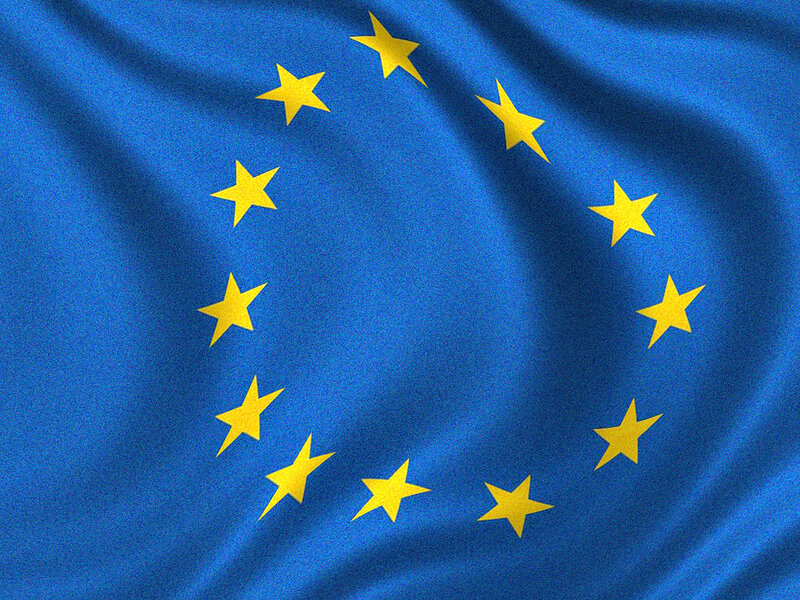 European Union Flag — Blue