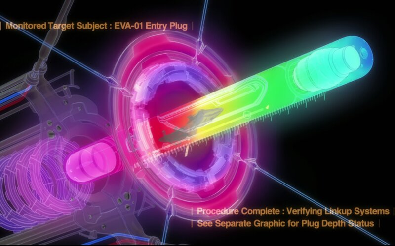 EVA-01 Entry Plug scan