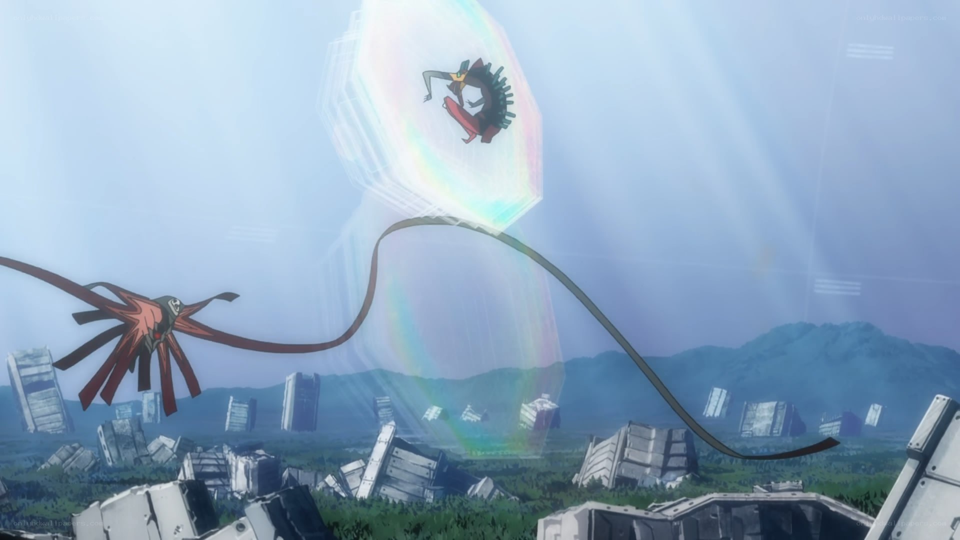 Eva-01 vs Angel