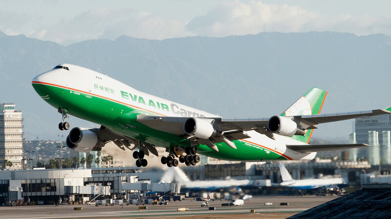 EVA Air Cargo Plane