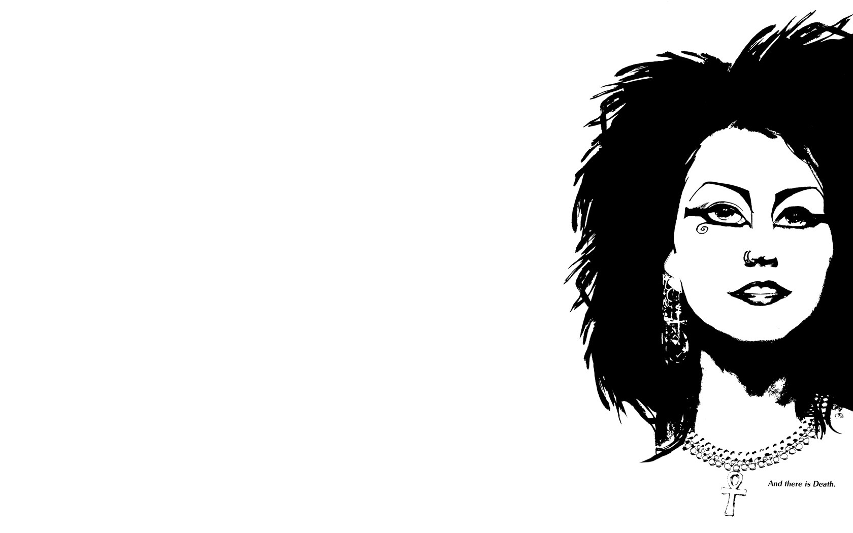 Eva Green portrait illustration