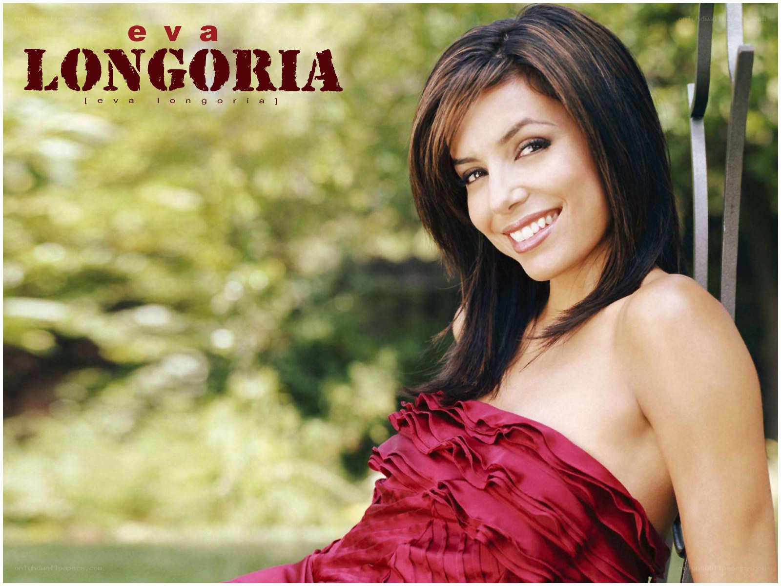 Eva Longoria in red dress