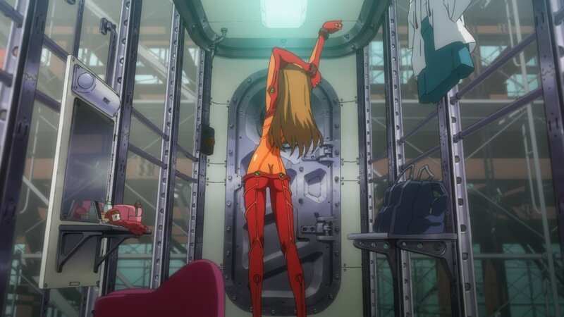Eva pilot in a cockpit