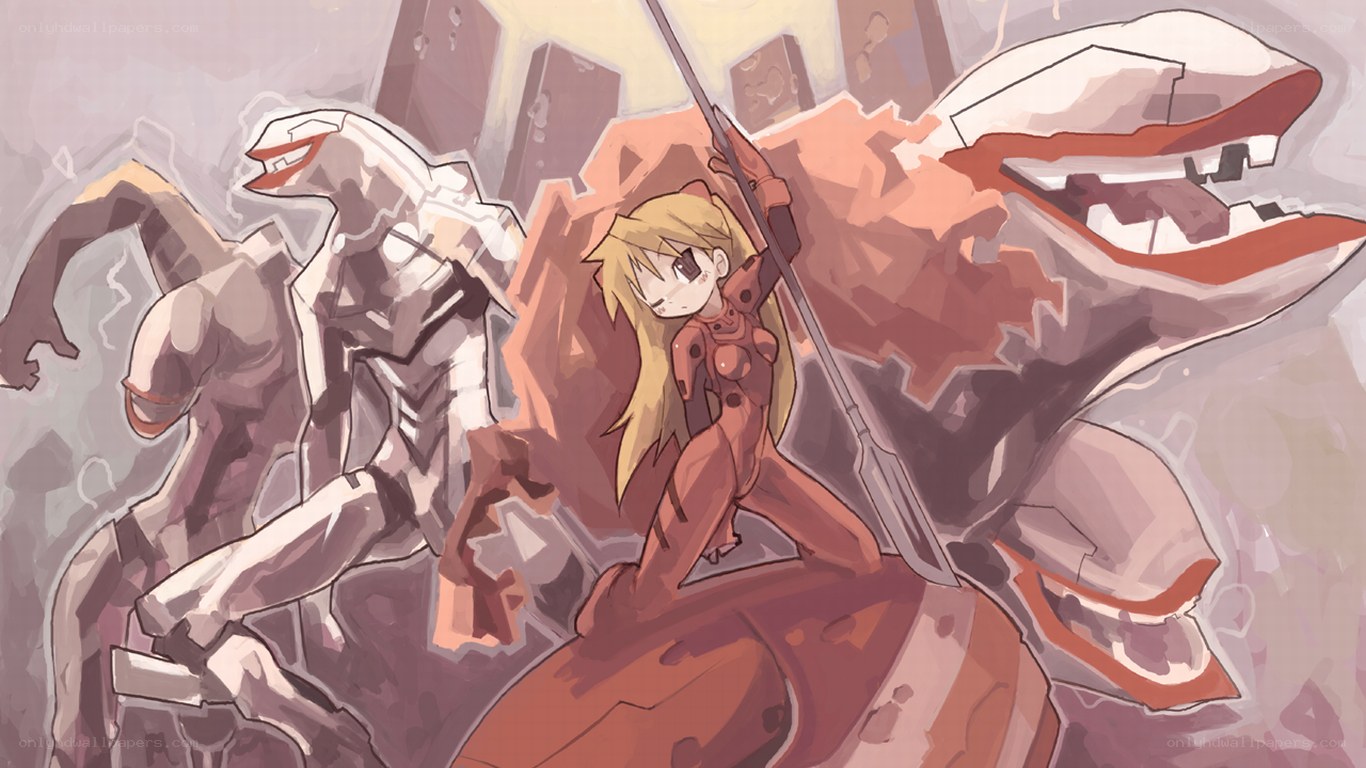 Eva pilot in battle