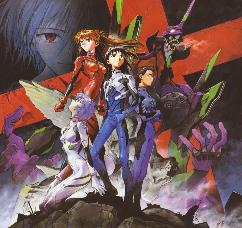 EVA Pilots and Mechs — Purple