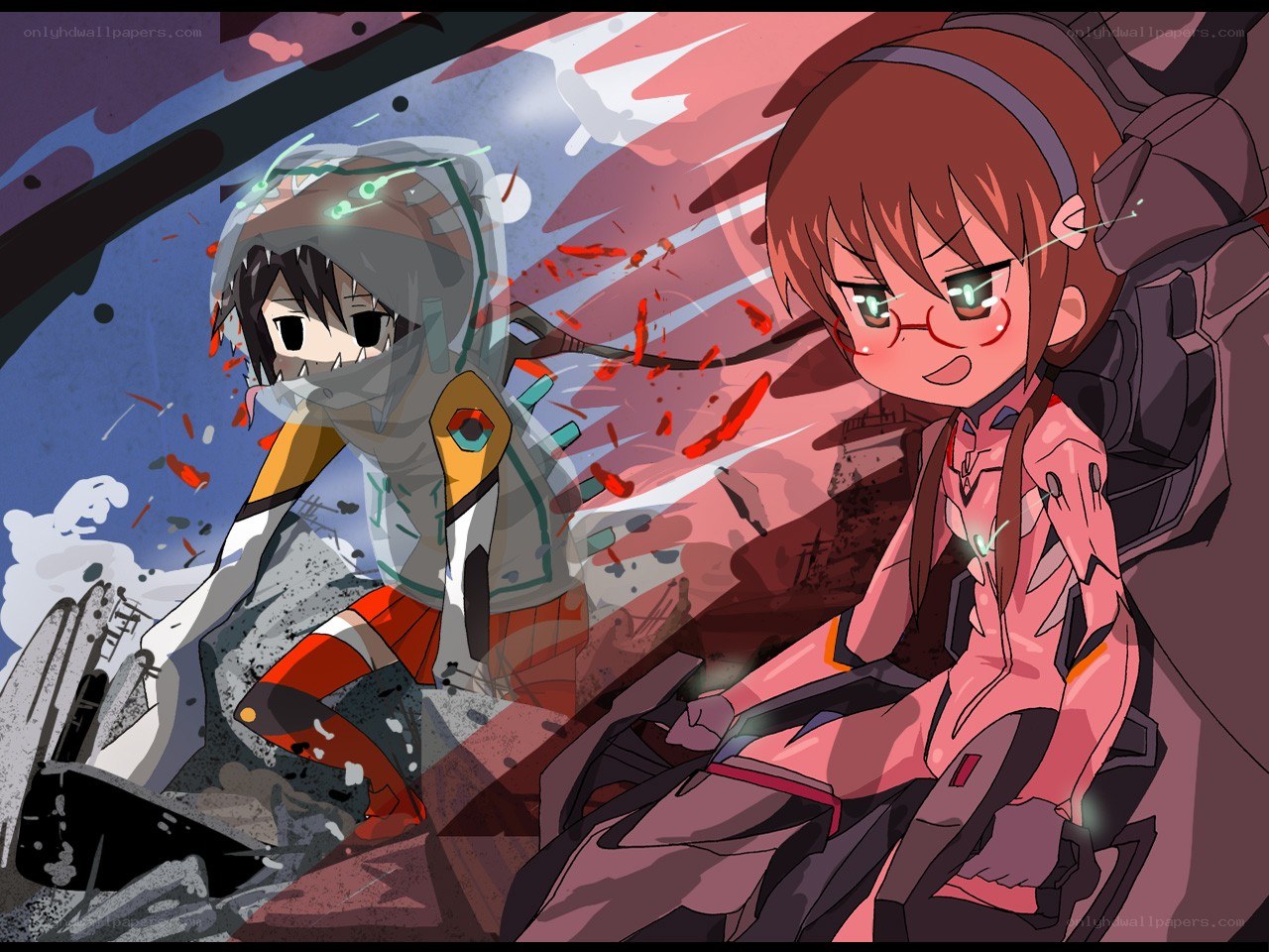 Eva pilots in combat
