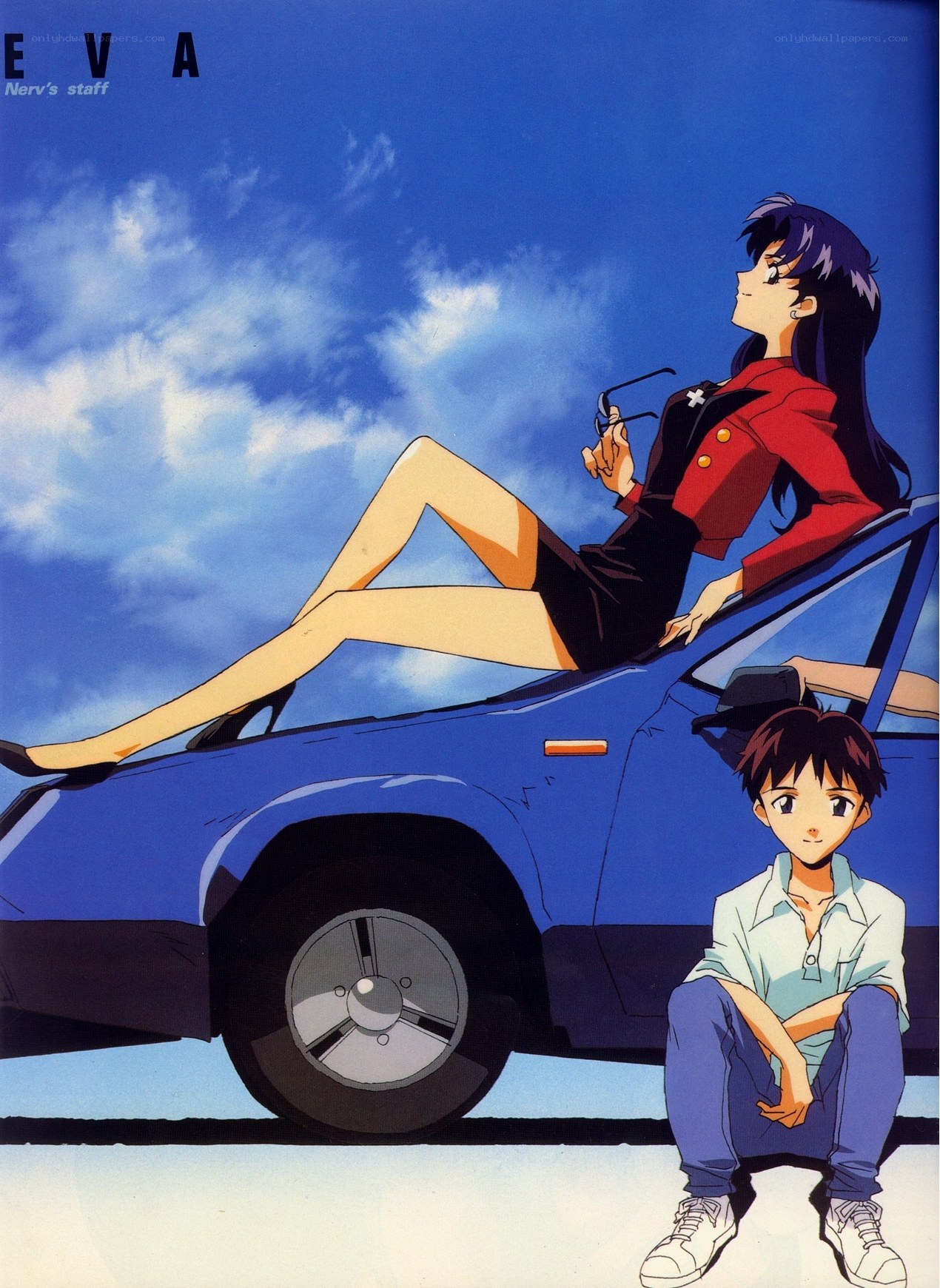 eva staff member with car