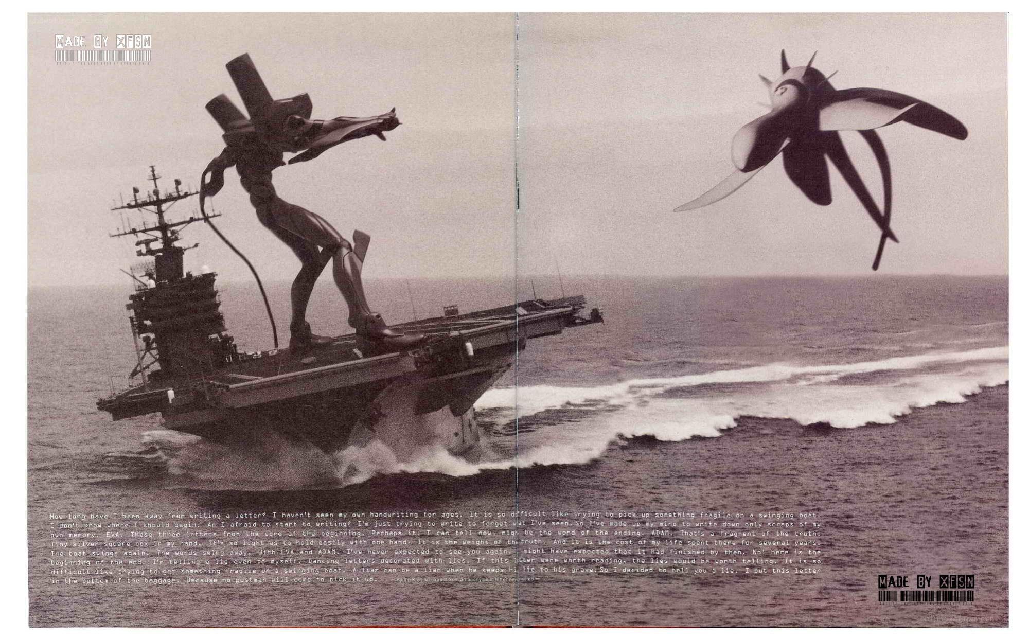 Eva unit on aircraft carrier
