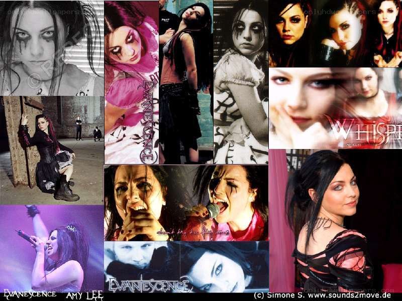 Evanescence band collage