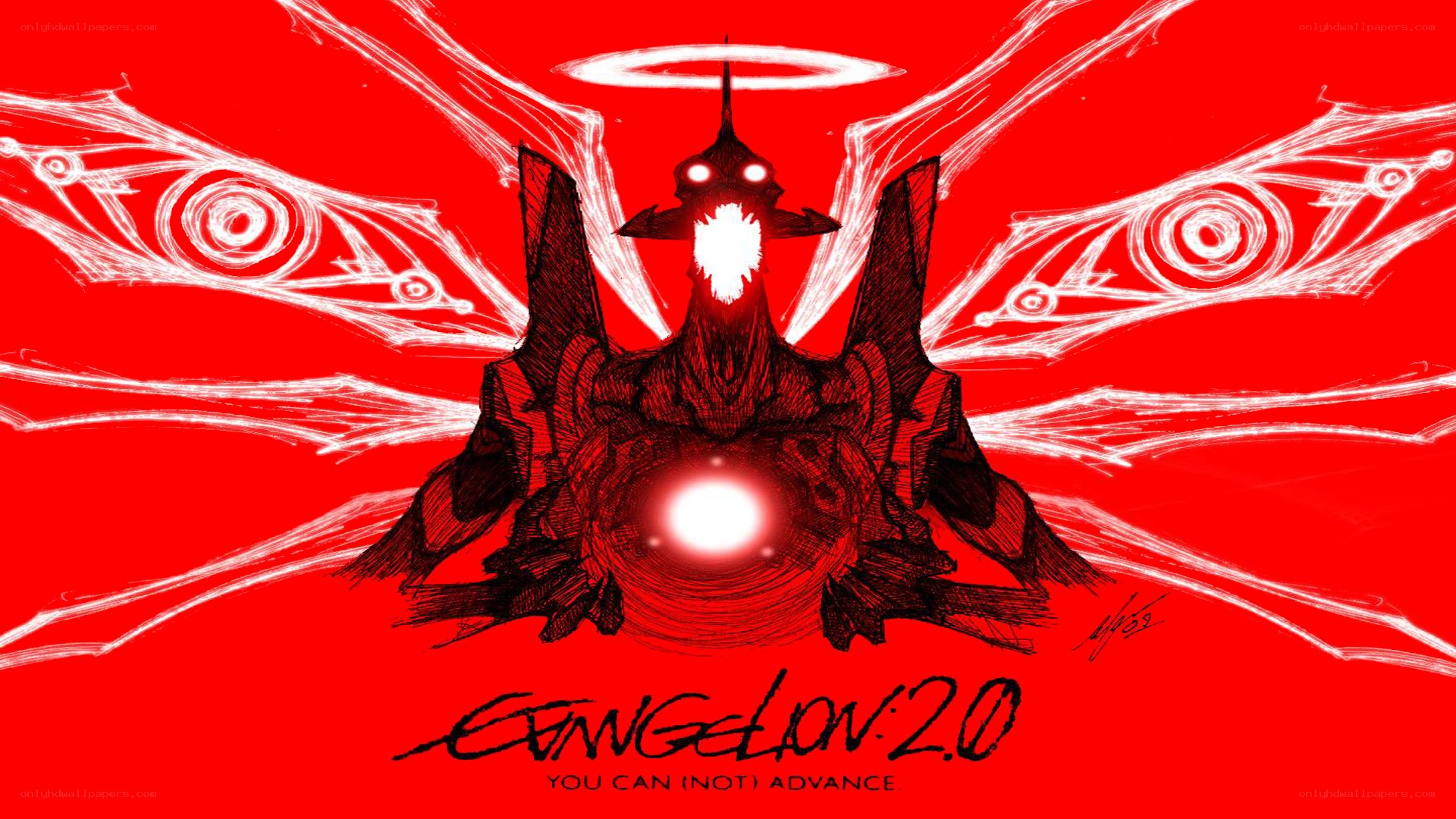 Evangelion 2.0 artwork
