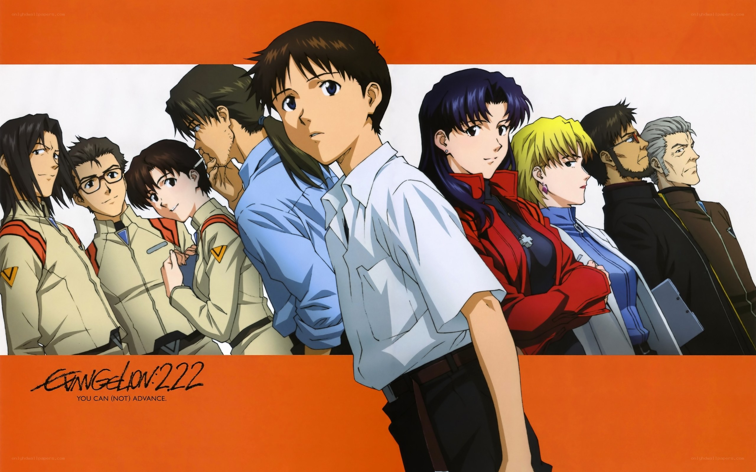 Evangelion 2.22 cast lineup