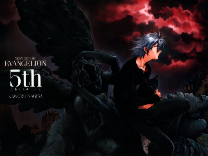 Evangelion 5th Children artwork