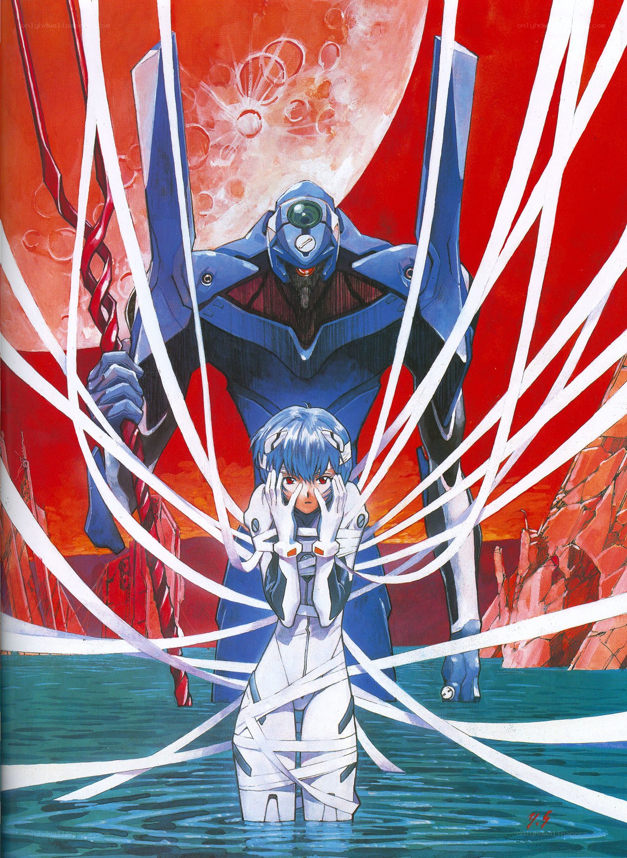 Evangelion and the pilot
