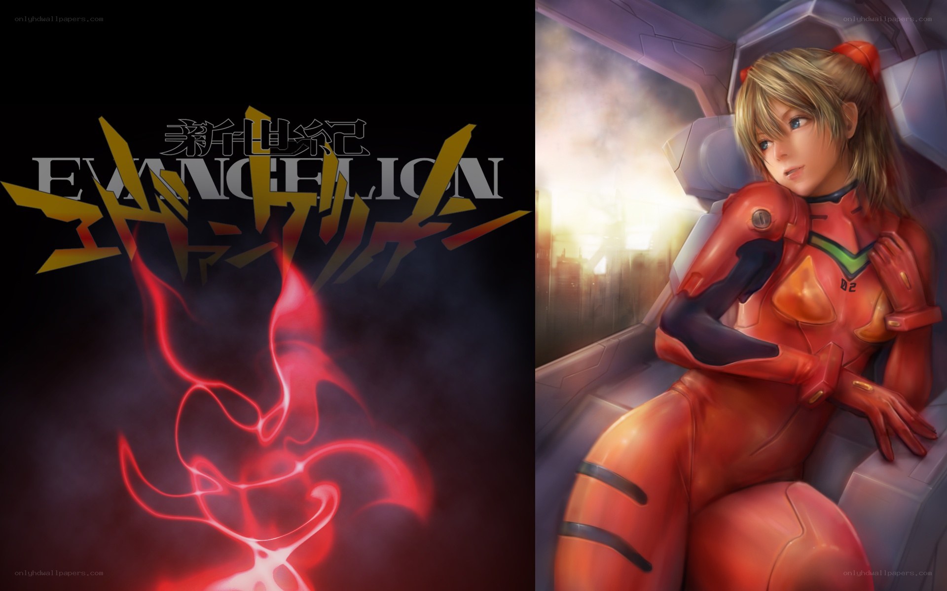 Evangelion character art