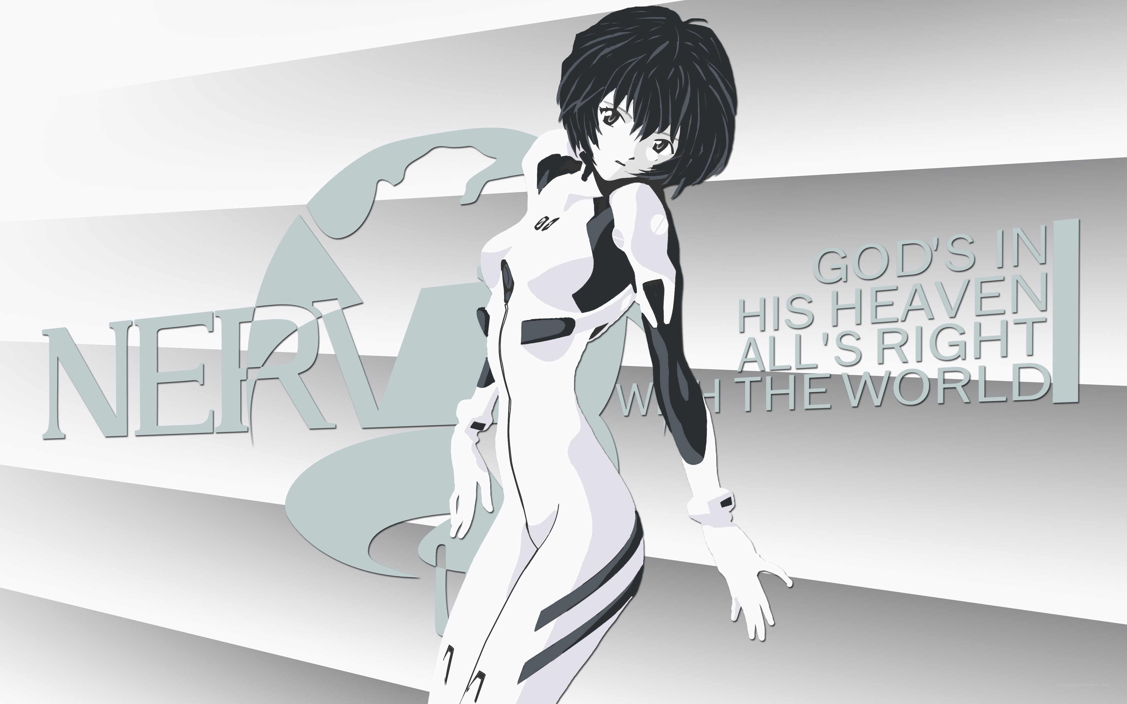 Evangelion character artwork