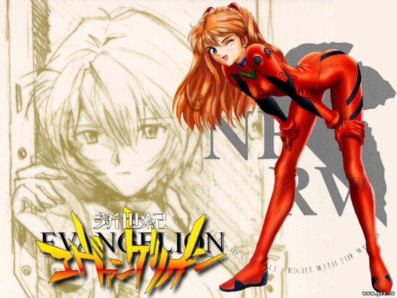 Evangelion character artwork