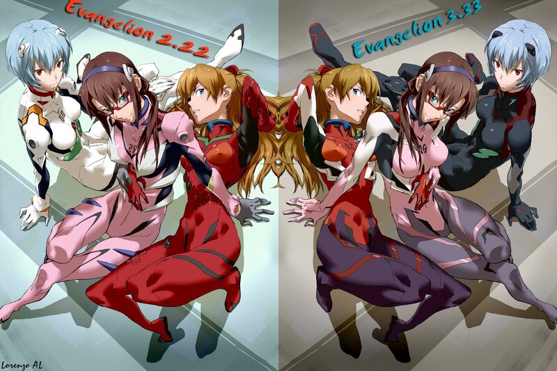 Evangelion character comparison