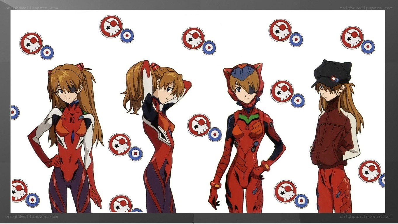 Evangelion character designs